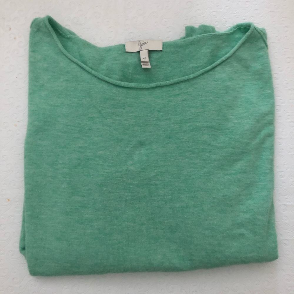 Joie pale green pullover sweater